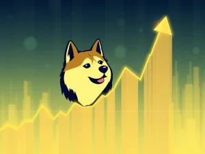 Dogecoin chart showing a crucial accumulation zone, hinting at future DOGE price surges.