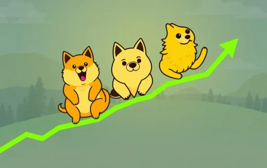 Technical charts showing Dogecoin, Pepe, and Bonk price stabilization, hinting at a potential memecoin rebound.