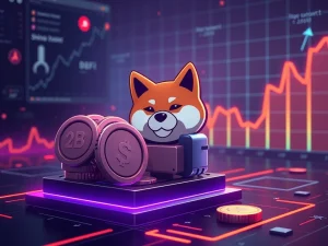 Shiba Inu SHIB staking and supply reduction in DeFi