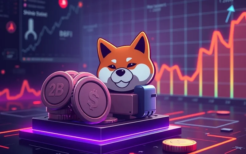 Shiba Inu SHIB staking and supply reduction in DeFi