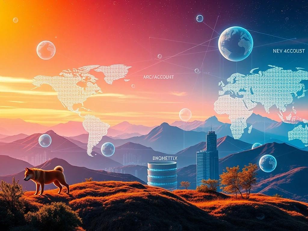 Dogecoin News: Remittix challenges meme coin dominance by offering real-world crypto utility for global payments, depicted as a shift from hype to practical use.