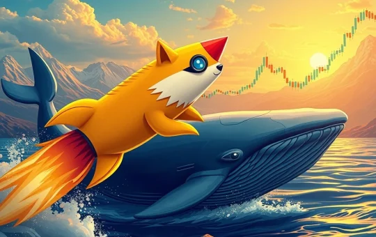 Dogecoin rally fueled by whales and a bullish double bottom pattern, signaling significant price gains.