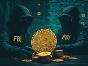 FBI agents seize Bitcoin in a major crypto crime crackdown