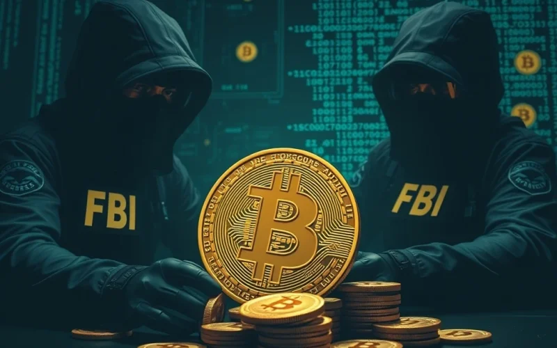 FBI agents seize Bitcoin in a major crypto crime crackdown