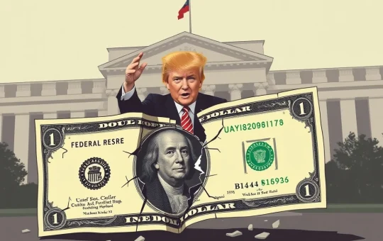 Dollar Stability Under Threat: Trump's Turbulent Federal Reserve Moves Spark Economic Fears