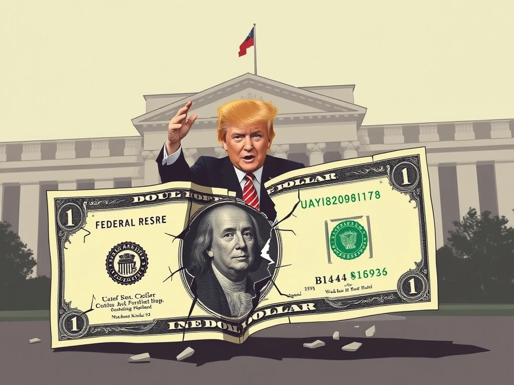 Dollar Stability Under Threat: Trump's Turbulent Federal Reserve Moves Spark Economic Fears