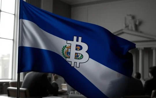 A strategic overview of El Salvador's Bitcoin strategy amidst IMF conditions, highlighting its significant BTC reserves.