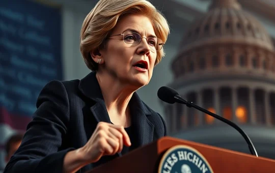 Crucial Battle Looms: Elizabeth Warren Signals Fight Over US Crypto Market Structure