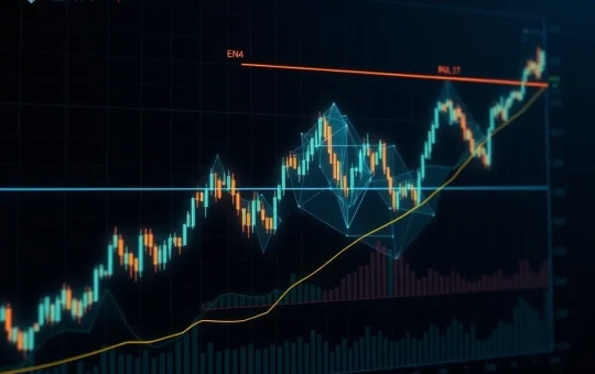Ethena (ENA) fractal pattern signaling a potential 90% breakout in cryptocurrency market.