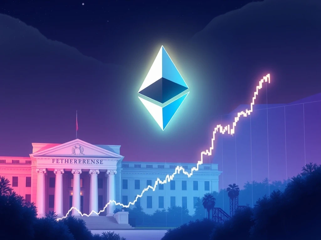 Ether Price Surges 10% as Federal Reserve Hints at Rate Cuts, ETF Holdings Soar Past 6.4M ETH