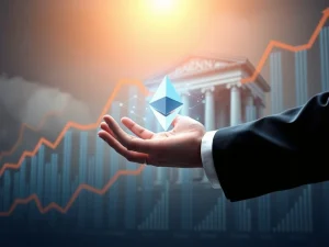 A visual representation of significant Ethereum accumulation by institutional players, highlighting the massive influx of ETH into new wallets and its potential impact on future ETH price prediction.