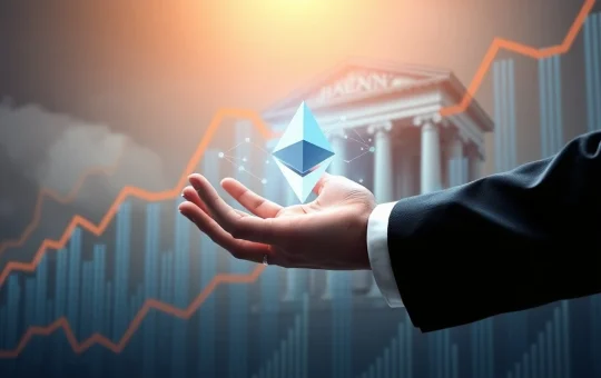 A visual representation of significant Ethereum accumulation by institutional players, highlighting the massive influx of ETH into new wallets and its potential impact on future ETH price prediction.