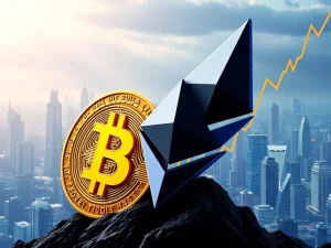 Chart showing Ethereum's explosive breakout, symbolizing new altcoin opportunities and a strategic shift in the crypto market.