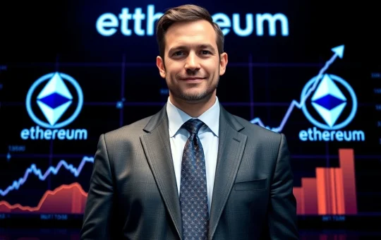 Joseph Chalom's strategic move to SharpLink signals a monumental shift in institutional crypto adoption, fueling a significant ETH price surge.