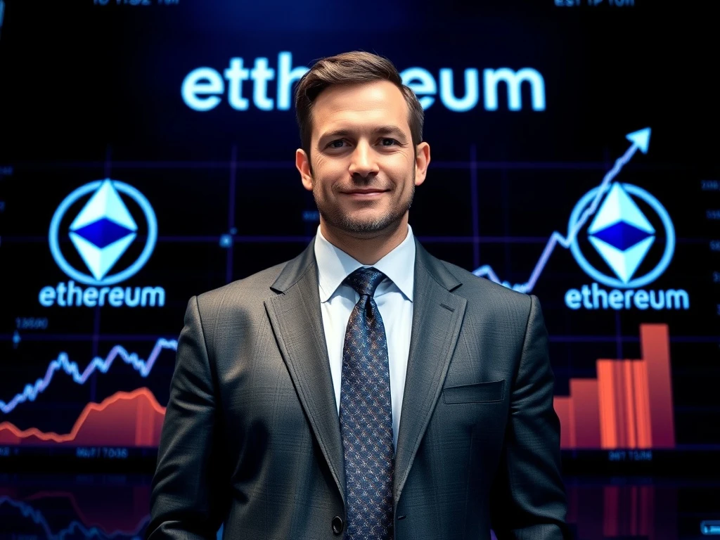 Joseph Chalom's strategic move to SharpLink signals a monumental shift in institutional crypto adoption, fueling a significant ETH price surge.