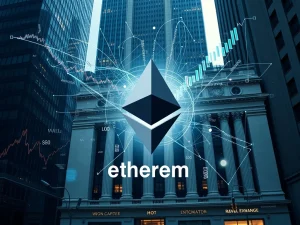 Chart illustrating a massive surge in Ethereum CME Futures open interest, signaling robust institutional Ethereum engagement.