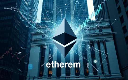 Chart illustrating a massive surge in Ethereum CME Futures open interest, signaling robust institutional Ethereum engagement.