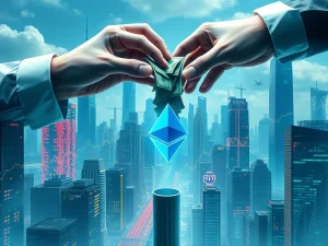 A visual representation of Ethereum demand vastly exceeding supply, with institutional investment fueling significant ETH price gains.