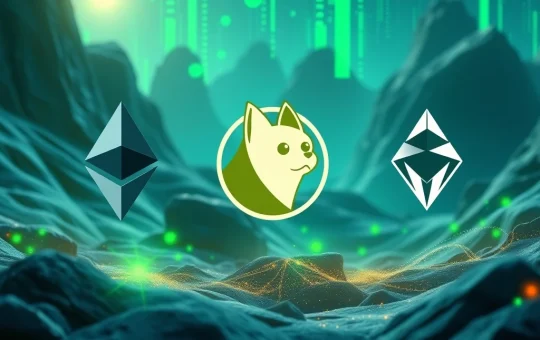 Ethereum, Dogecoin, and Cardano leading the crypto market with tech upgrades and eco-friendly solutions.