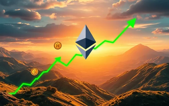 Chart showing a significant altcoin surge driven by Ethereum ETF inflows, highlighting MAGACOIN and HYPER's explosive growth.