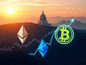 BlackRock's significant Ethereum ETF inflows symbolize a major institutional crypto market shift, with ETH outperforming BTC.