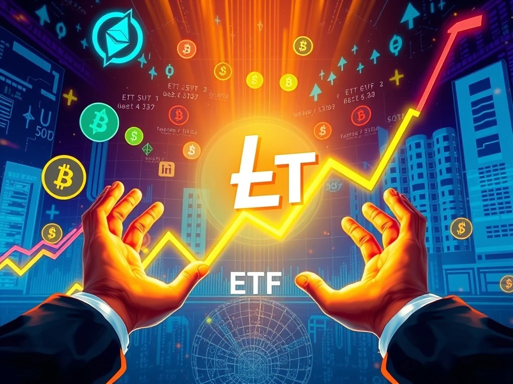 Charts show Ethereum ETFs outperforming Bitcoin ETFs, signaling a surge in institutional demand for crypto.