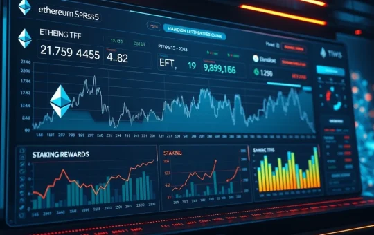 Ethereum ETF staking potential driving institutional investment with high yields