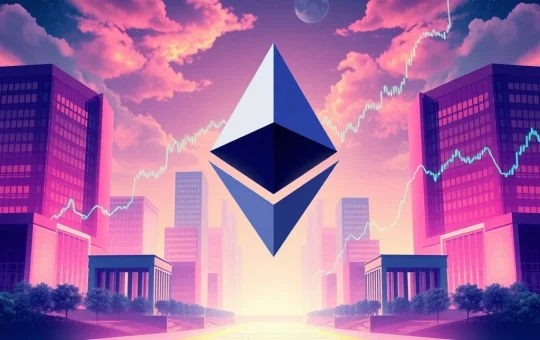 Charts showing a powerful ETH rally driven by massive Ethereum ETF inflows and institutional adoption, echoing Bitcoin's 2020 surge.