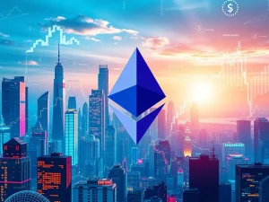 A visual representation of Ethereum ETFs growing rapidly, symbolizing increasing ETH inflows and strong institutional adoption.