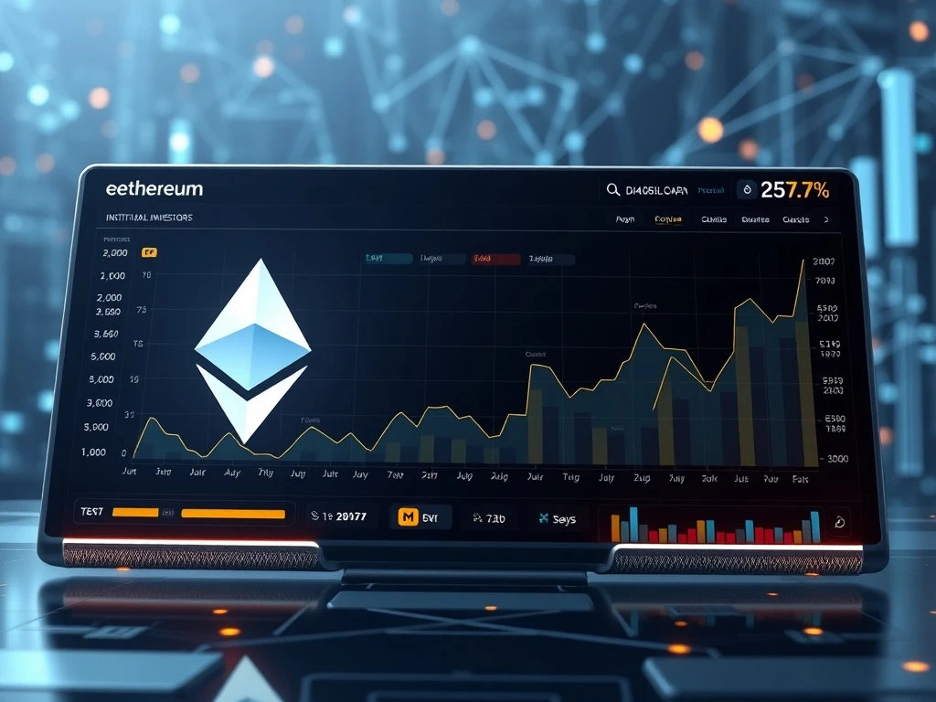 Ethereum ETFs growth with institutional investors and blockchain technology
