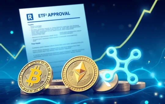 Ethereum ETFs and Bitcoin ETFs approved by SEC with XRP surging in the crypto market