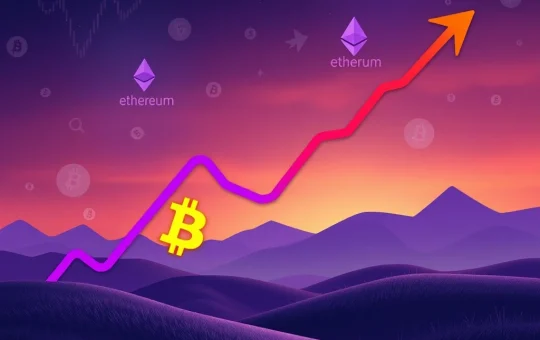 Chart showing the monumental surge of Ethereum ETFs, particularly BlackRock's ETHA, reflecting growing institutional adoption in digital finance.