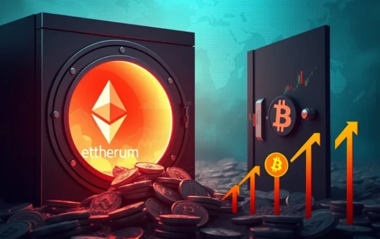 Ethereum ETFs triumphantly attract significant inflows, symbolizing strong institutional confidence in ETH amidst broader market shifts.