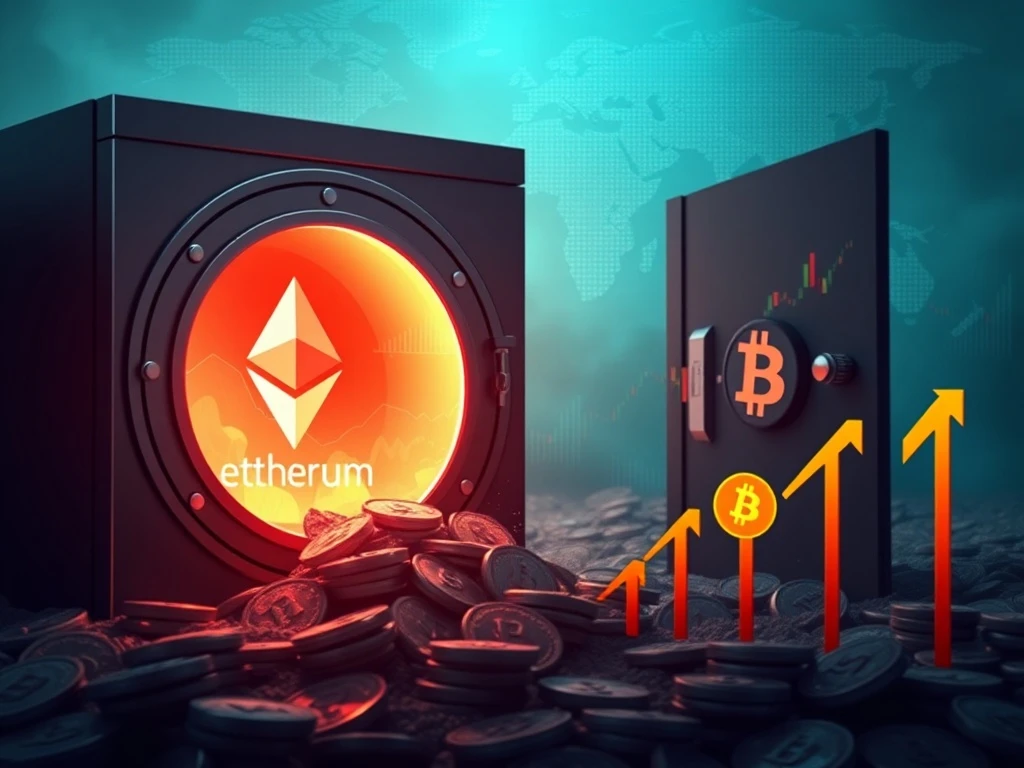 Ethereum ETFs triumphantly attract significant inflows, symbolizing strong institutional confidence in ETH amidst broader market shifts.