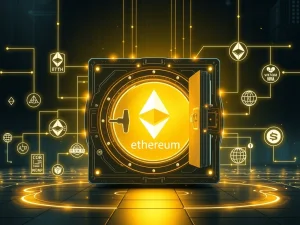 Visualizing Ethereum ETH Strategy's treasury growth, boosting on-chain governance and real-world asset integration.