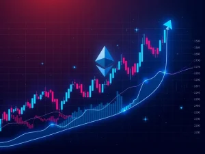 Ethereum (ETHUSDT) price chart showing bullish reversal and key trading indicators