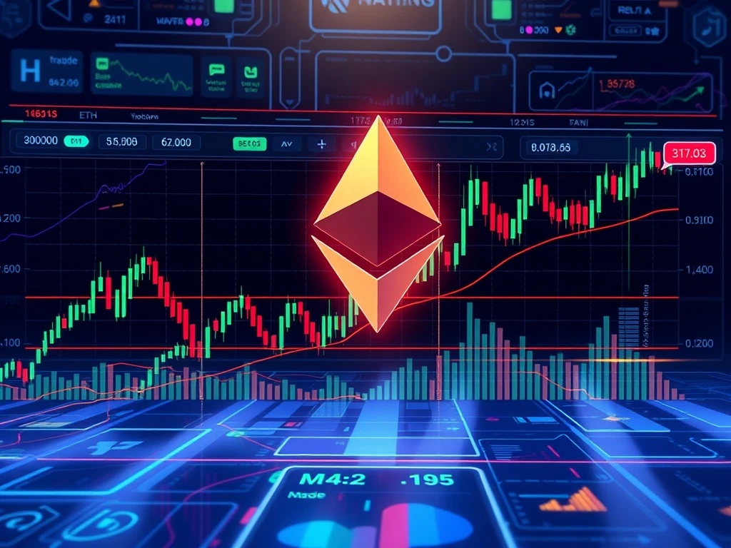 Ethereum (ETHUSDT) market analysis with technical indicators and price action
