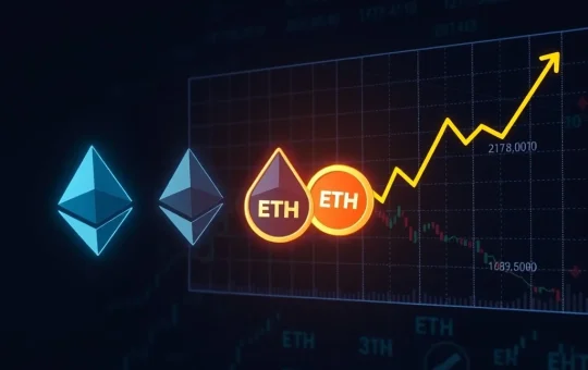 A visual metaphor depicting a long Ethereum validator exit queue, symbolizing the recent ETH price dip and shifting Ethereum staking trends.