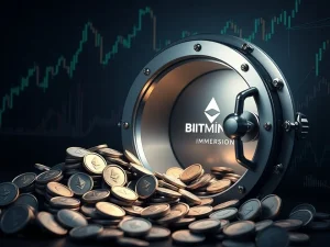 BitMine Immersion's growing Ethereum holdings reaching $2 billion, signifying a major corporate crypto investment strategy.