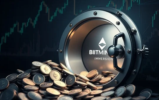 BitMine Immersion's growing Ethereum holdings reaching $2 billion, signifying a major corporate crypto investment strategy.