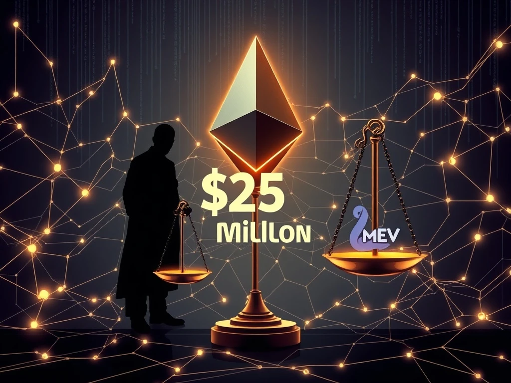 Visualizing the critical Ethereum MEV exploit trial, highlighting the $25 million crypto fraud case against the MIT brothers.