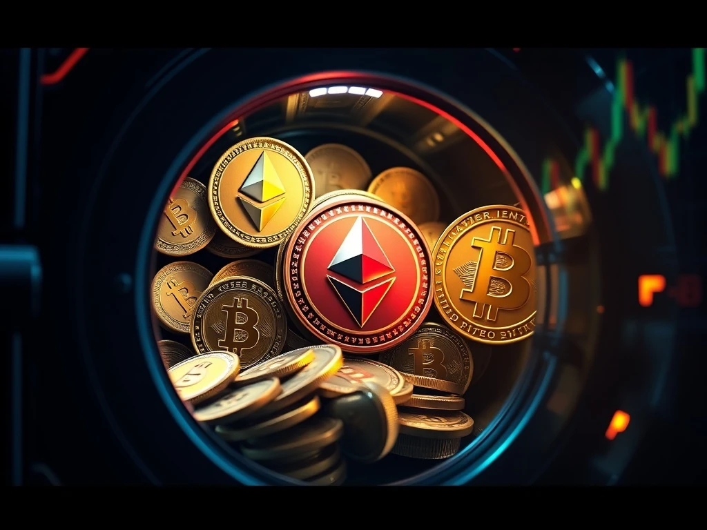 BitMine's Ethereum and Bitcoin holdings in a digital vault