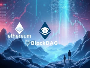 Ethereum news highlights BlockDAG presale success and Pepe, Tron market growth in 2025.