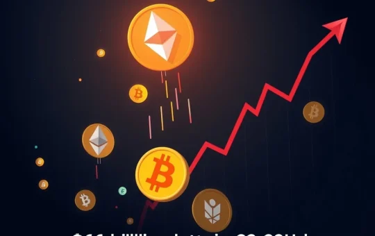 Ethereum news today shows a crashing crypto market with Bitcoin and altcoins in decline.