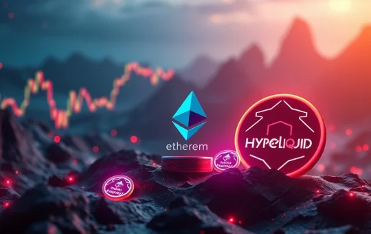 Ethereum, Solana, and Hyperliquid tokens poised for gains in a bullish crypto market.