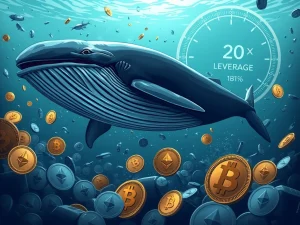 Crypto whales making a high-stakes leveraged Ethereum trade amid rising institutional exposure