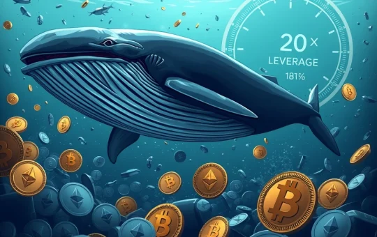 Crypto whales making a high-stakes leveraged Ethereum trade amid rising institutional exposure