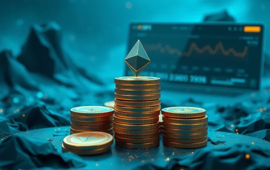 Ethereum news highlights World Liberty Financial's massive ETH holdings in DeFi expansion.