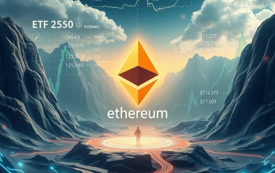 Ethereum's surge with ETF inflows and institutional staking driving growth