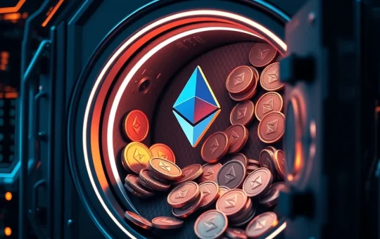 Ethereum news featuring The Ether Machine's strategic ETH treasury expansion